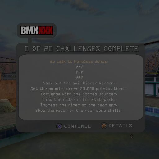 BMX XXX screenshot 4 for Playstation 2